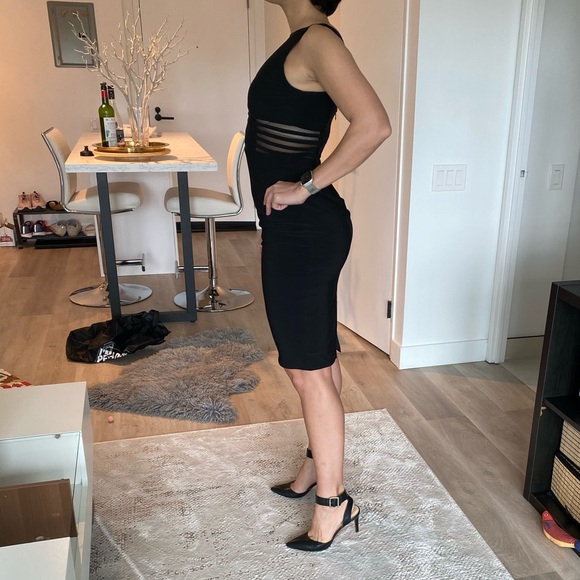 Calvin klein dress black size small 4-6 - Picture 3 of 3